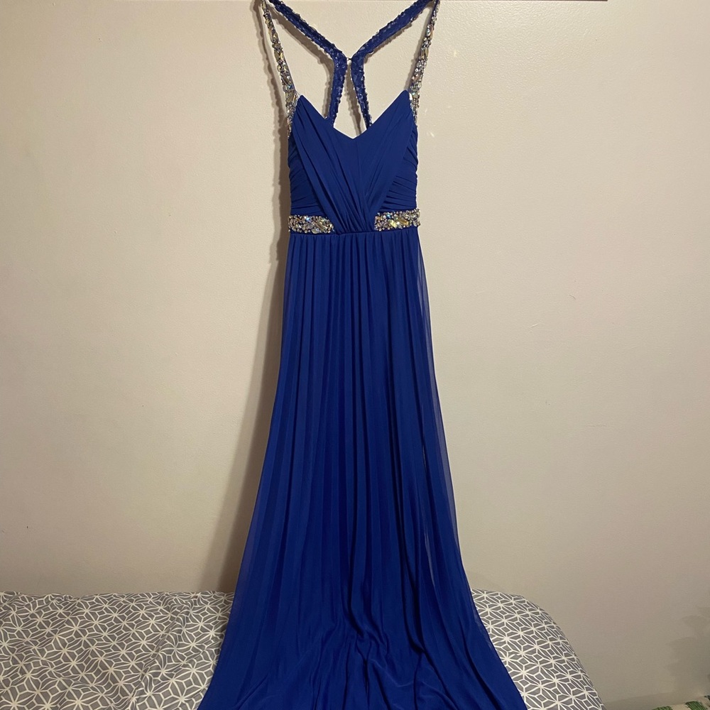 Jodi Kristopher Royal Blue Prom Dress Size 3